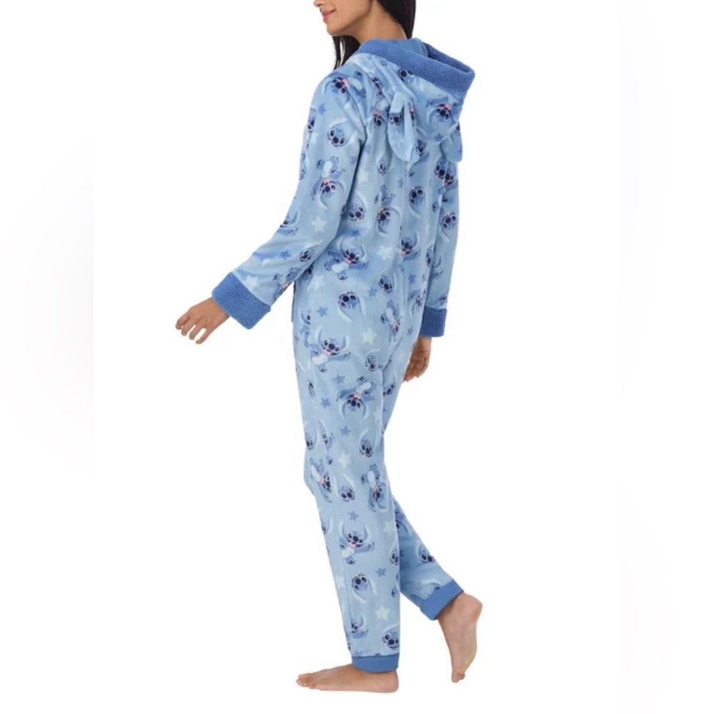 Disney Blue Stitch Pajama Onesie - Picture 4 of 8